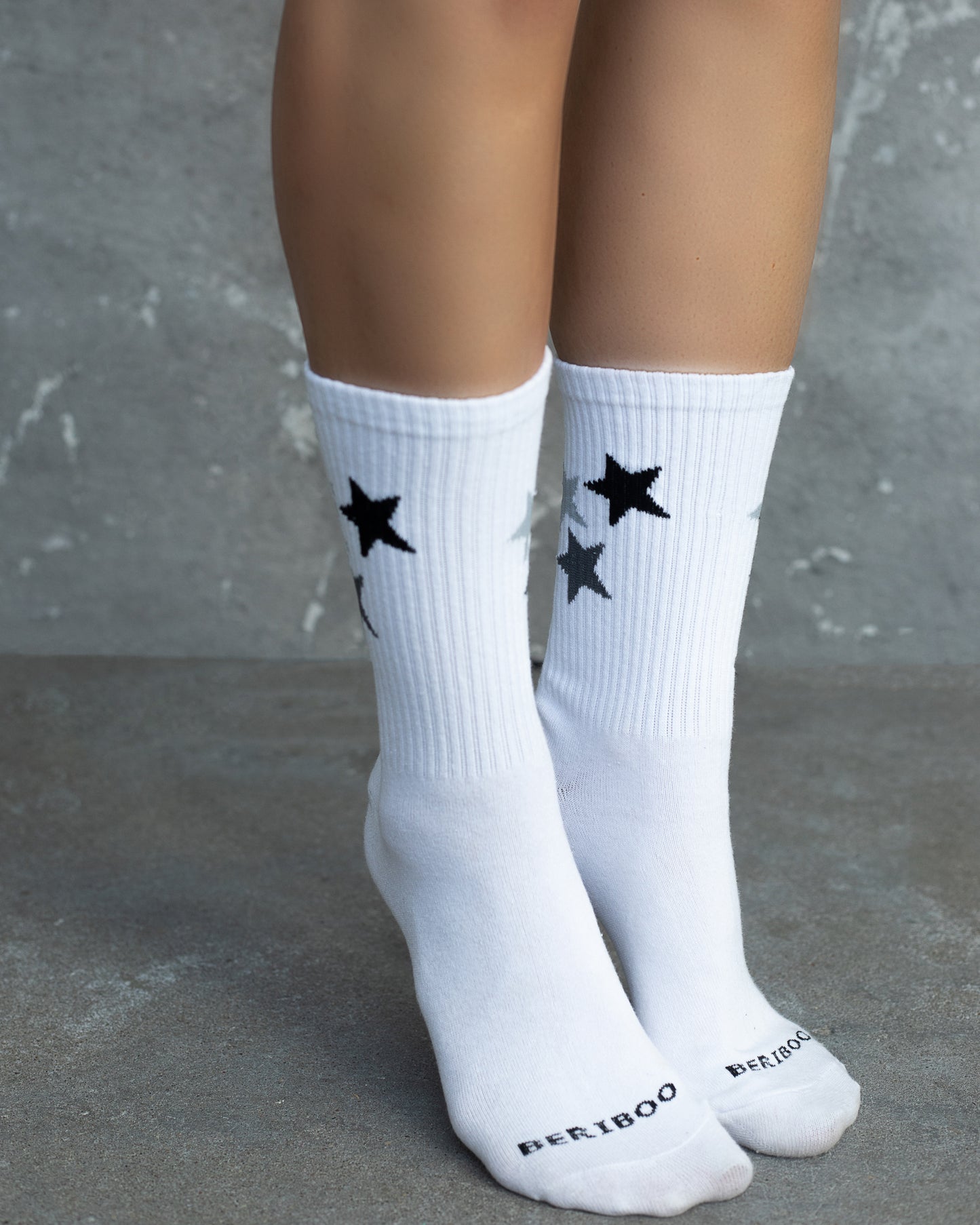 Moteriškos kojinės su žvaigždėmis