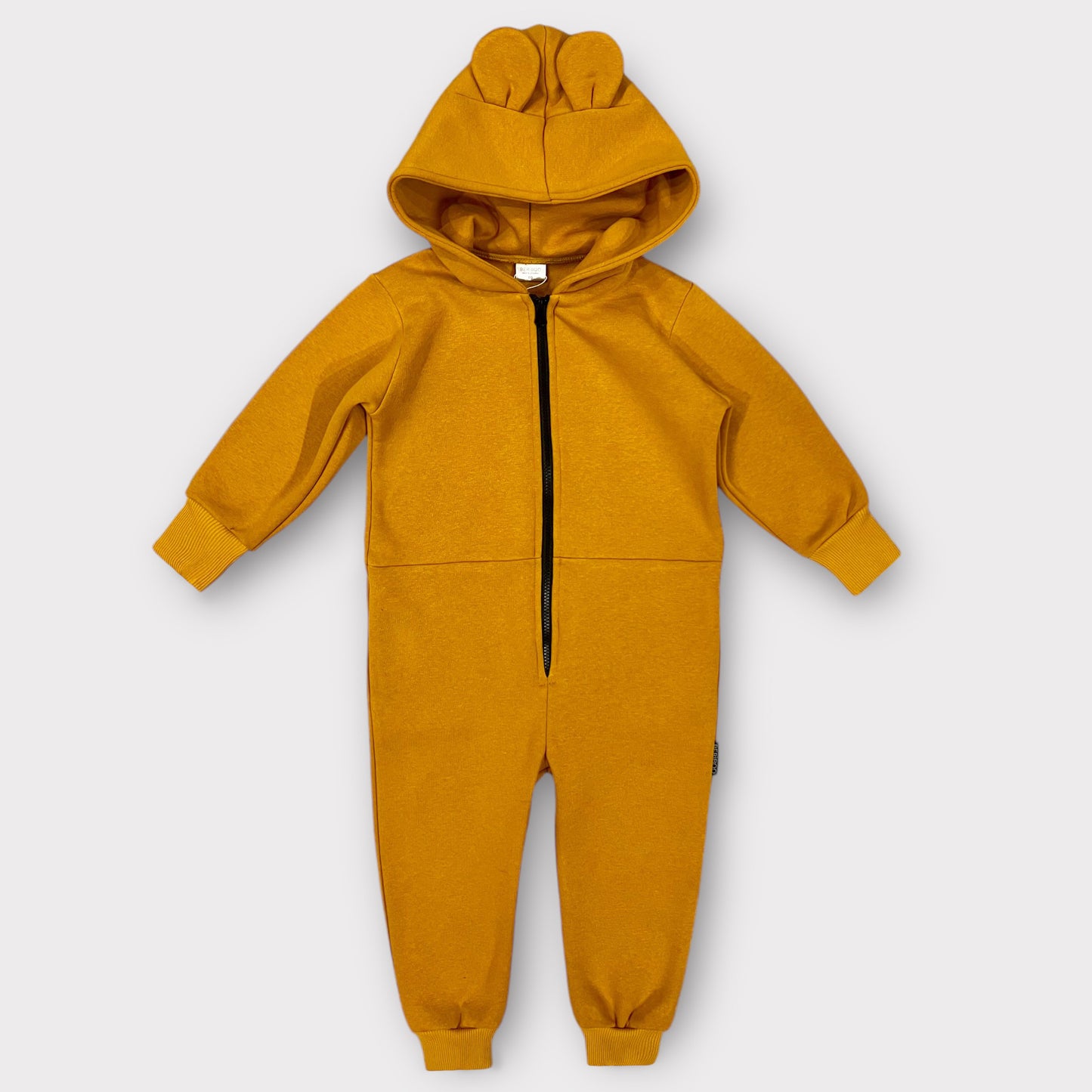 Šiltas romperis vaikams ONESIE MUSTARD